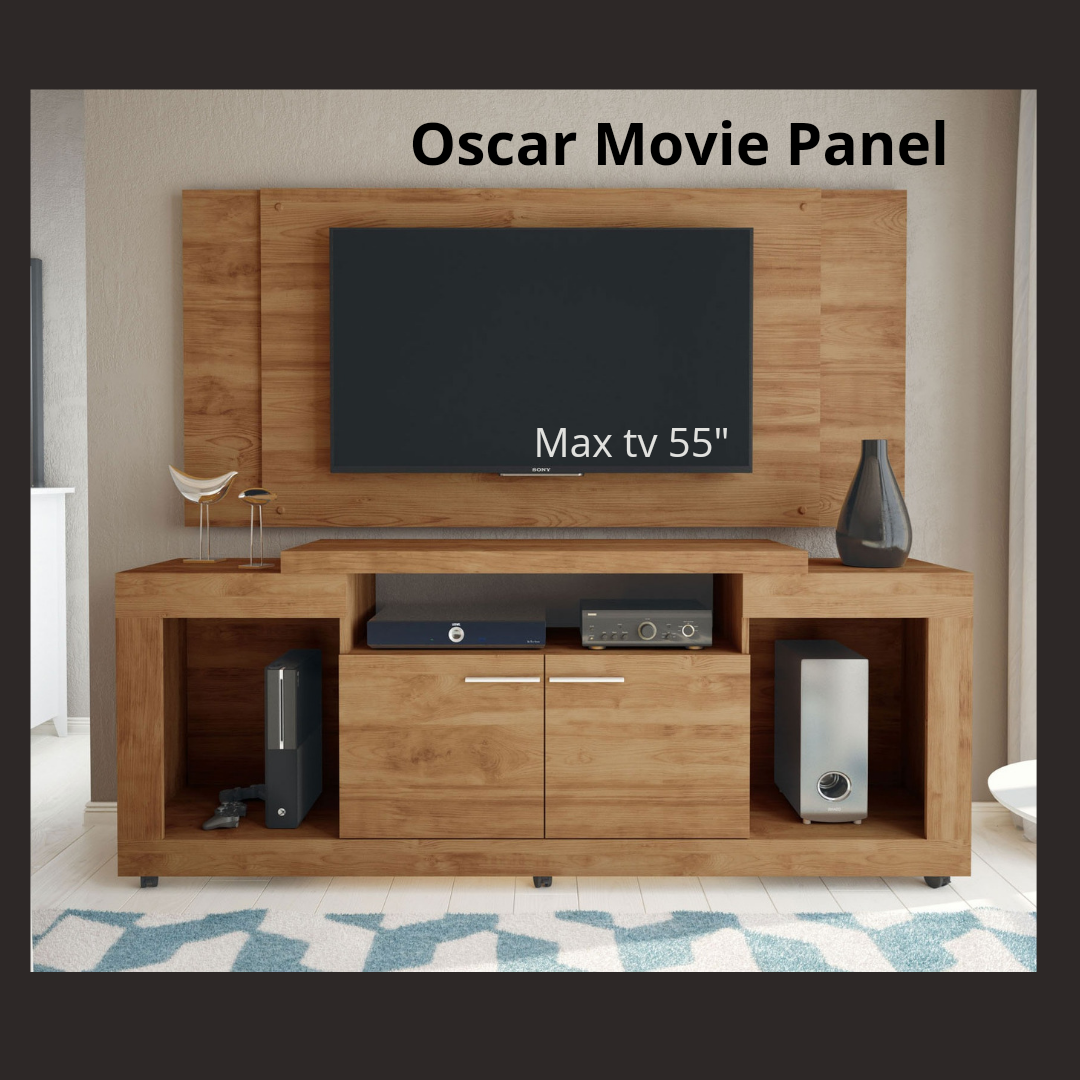 Oscar Movie Panel & Tv Stand Set (Max. Tv 55")