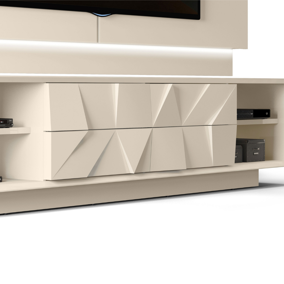 Atlanta 3D Tv Stand/Tv Panel