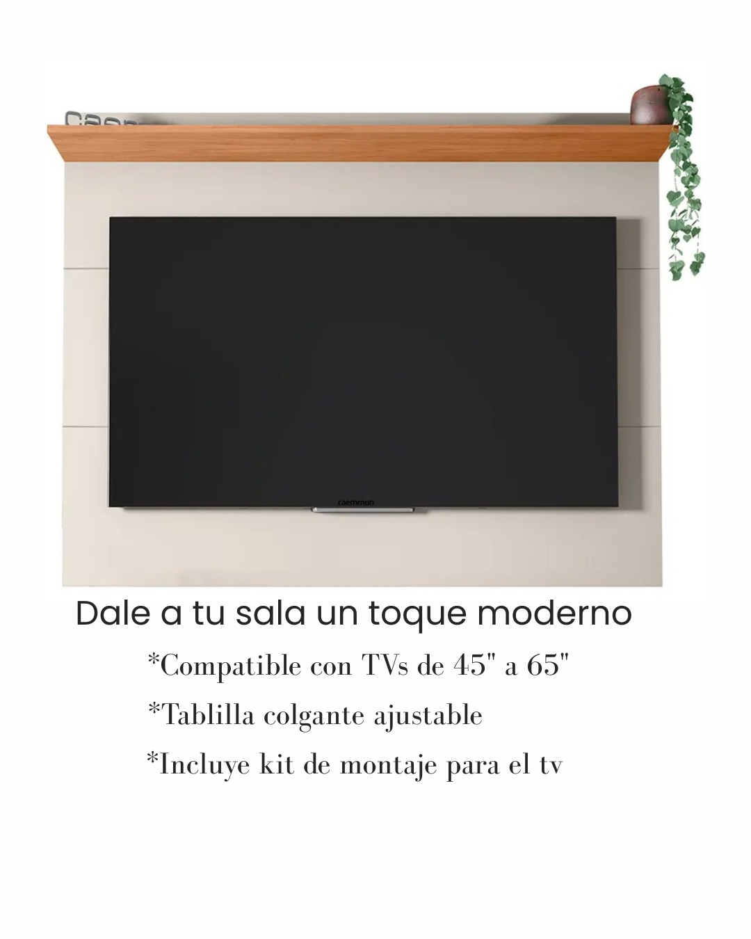 Mondrian Tv Panel max tv 65"