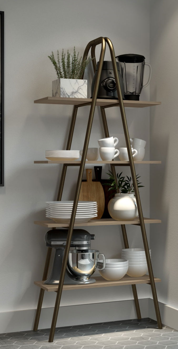 Connect Triangular Bookcase